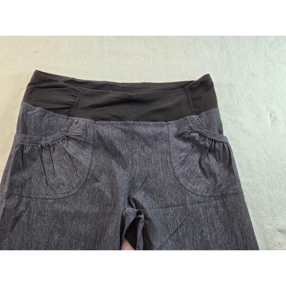 pRana Women's Pull on Cinched Ankel Performance Athletic Pants Size XL Blue - Picture 3 of 9